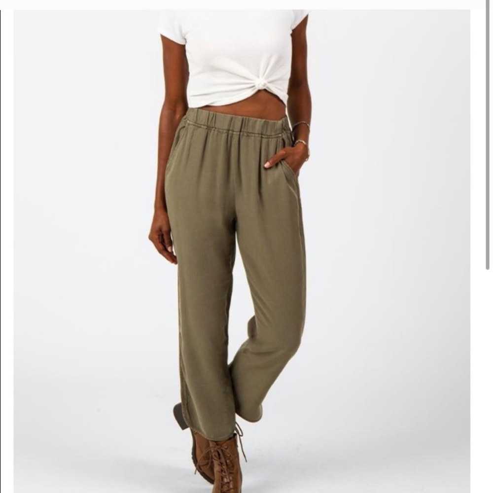Francescas green jogger pants